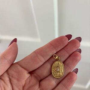 Gold Plated Necklace Charm